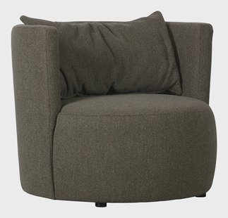vtwonen Fauteuil 'Explore' Bouclé, kleur Bruin