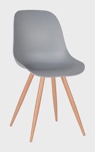 LABEL51 Eetkamerstoel 'Rimini', kleur Grijs