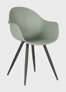 LABEL51 Eetkamerstoel 'Luca', kleur Groen