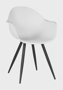 LABEL51 Eetkamerstoel 'Luca', kleur Wit