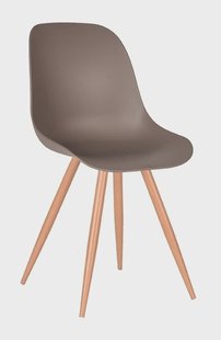 LABEL51 Eetkamerstoel 'Rimini', kleur Bruin