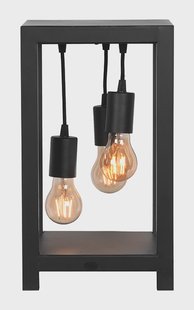LABEL51 Tafellamp 'Dangle', Metaal, 3 lamps, kleur Zwart