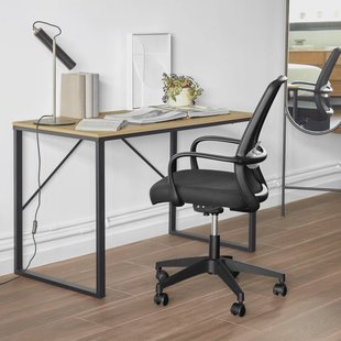 Kave Home Bureaustoel 'Melva', kleur Zwart