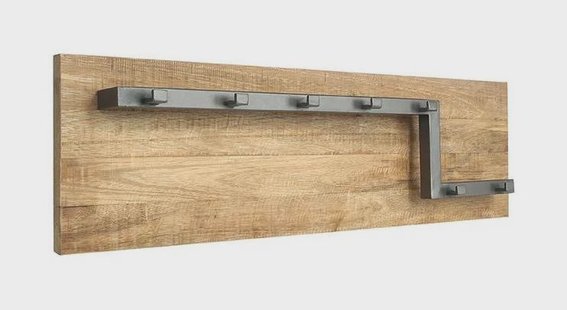 LABEL51 Kapstok 'Road', Mangohout, 90 x 25 x 13cm