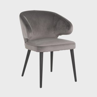 Richmond Eetkamerstoel 'Indigo' Velvet, kleur Stone