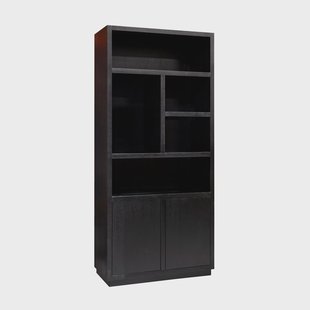 Richmond Boekenkast 'Oakura' Eikenhout, 220 x 100cm, kleur zwart