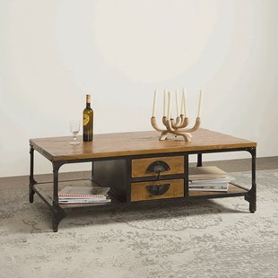 Tower Living Salontafel 'Basto', 135 x 75cm, Mangohout