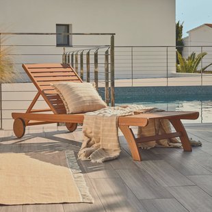 Kave Home Ligbed 'Beila', kleur Naturel