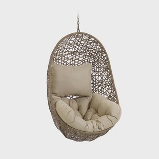 Kave Home Hangstoel 'Florina' kleur Bruin