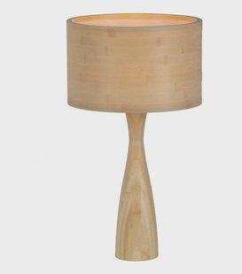 WOOOD Tafellamp 'Lunar' kleur Naturel, Ø32cm