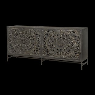 RENEW Dressoir 'Casina' kleur Zwart