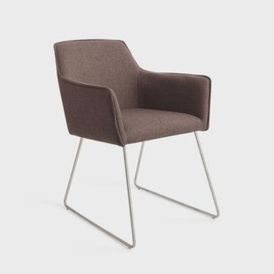 Jesper Home Eetkamerstoel 'Hofu' Slide Steel, kleur Potters Clay