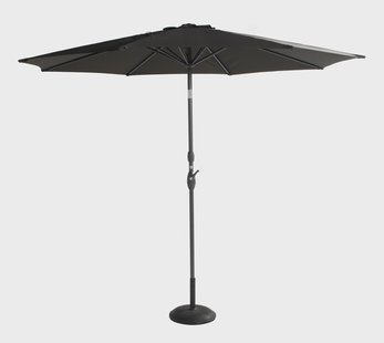 Hartman Parasol 'Sunline' 300cm, kleur Antraciet