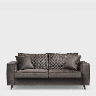 Rivièra Maison 2,5-zits Bank 'Kendall' Velvet, kleur Grimaldi Grey