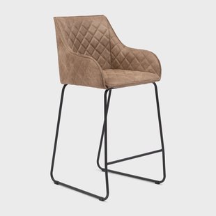 Rivièra Maison Barstoel 'Frisco Drive' Pellini, kleur Camel