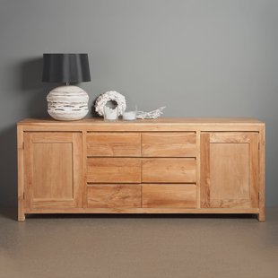 Tower Living Dressoir 'Corona' Teak, 220cm