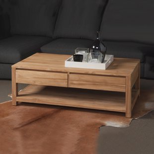 Tower Living Salontafel 'Corona' Teak, 130 x 70cm