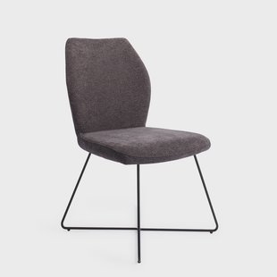 Jesper Home Eetkamerstoel 'Ikata' Cross Black, kleur Almost Black