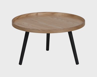 WOOOD Bijzettafel 'Mesa' 60cm, kleur Naturel