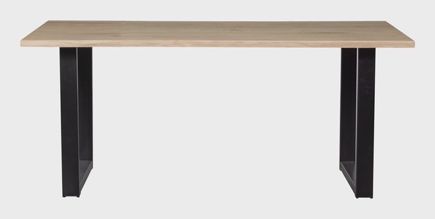 WOOOD Boomstam Eettafel 'Tablo' met U-poot, 180 x 90cm