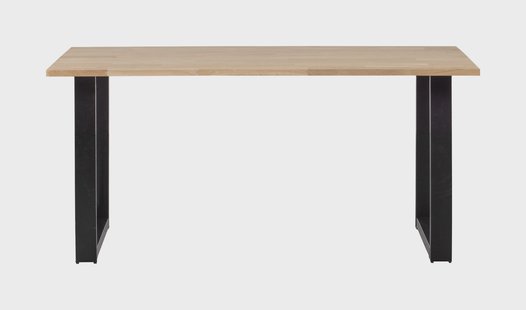 WOOOD Eettafel 'Tablo' met U-poot, 180 x 90cm