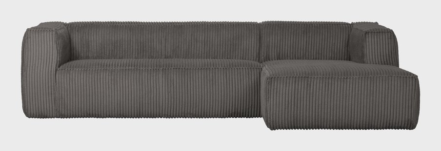 WOOOD Loungebank 'Bean' Rechts, Rib, kleur Terrazzo