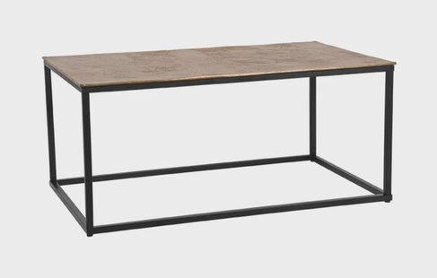 LABEL51 Salontafel 'Pride' 100 x 60cm, kleur Antiek Goud