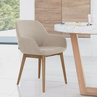Kave Home Eetkamerstoel 'Konna' kleur Beige