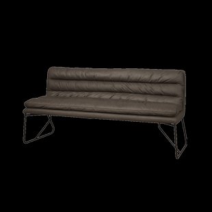 Tower Living Eetkamerbank 'Toro' 155cm, kleur Antraciet