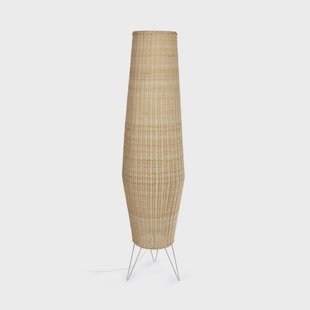 Kave Home Vloerlamp 'Kamaria' Rotan