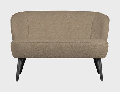 WOOOD Bankje 'Sara' Teddy, kleur Sand