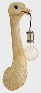 Light & Living Wandlamp 'Ostrich' 57cm, kleur Goud