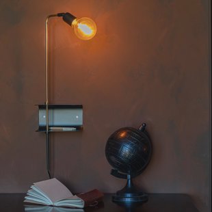 Dutchbone Wandlamp 'Shaw' kleur Zwart