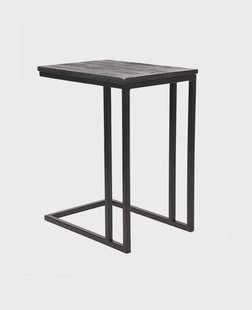 LABEL51 Laptoptafel 'Move' Zwart Mangohout