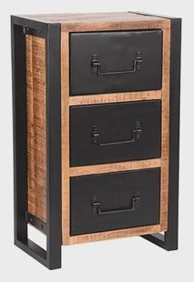 LABEL51 Ladekast 'Brussels' Mangohout, 75 x 45cm