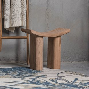 WOOOD Krukje 'Japan' Paulowniahout, kleur Naturel