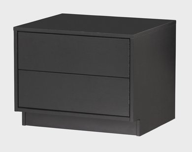 WOOOD TV-meubel 'Finca' Mat zwart, 50cm