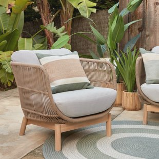 Kave Home Fauteuil 'Catalina' kleur Beige