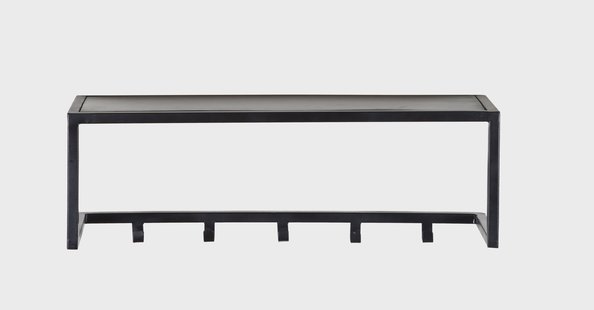 Brix Kapstok 'Abby' Met 5 haken, kleur Zwart