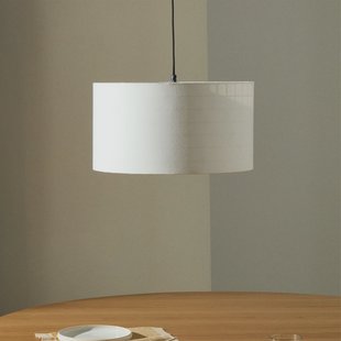 Kave Home Lampenkap 'Santana' Met Diffuser, ø50cm, kleur Wit
