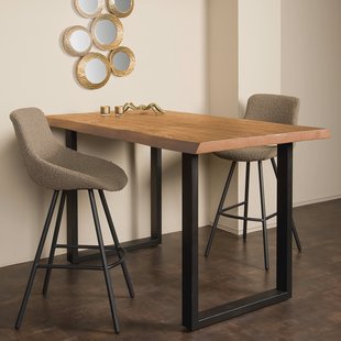 Tower Living Boomstam Bartafel 'Ultimo' Acaciahout, 140 x 90cm, kleur Naturel