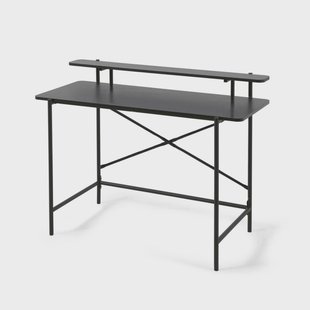 Kave Home Bureau 'Galatia' 120 x 65cm, kleur Zwart