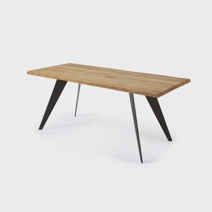 Kave Home Eettafel 'Koda' Boomstam, Eiken, 160 x 90cm