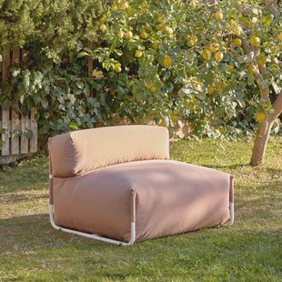 Kave Home Modulaire Outdoor Bank 'Square' kleur Terracotta