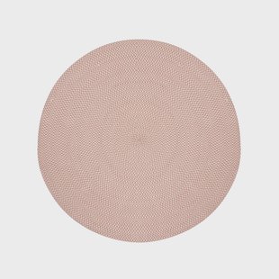 Kave Home Rond Vloerkleed 'Rodhe' 150cm, kleur Terracotta
