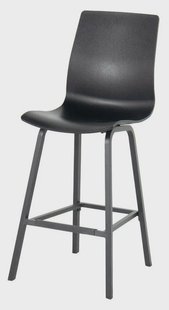 Hartman Outdoor Barkruk 'Sophie Wave' kleur Antraciet (zithoogte 77cm)