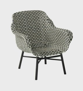 Hartman Outdoor Loungestoel 'Delphine' kleur Zwart