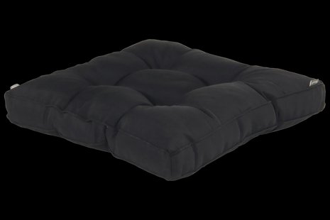 Hartman Tuinkussen 'Casual' Plofkussen Zit, 60 x 60cm, kleur Zwart