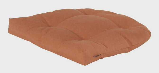 Hartman Tuinkussen 'Cuba' t.b.v. Tuinstoel afgeronde rug, kleur Oranje