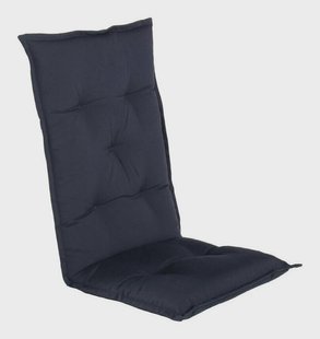 Hartman Tuinkussen 'Havana' t.b.v. Tuinstoel hoge rug, kleur Blauw